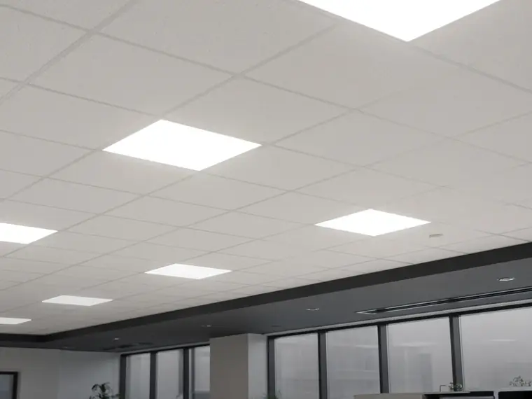 Tavan gridinde LED panel